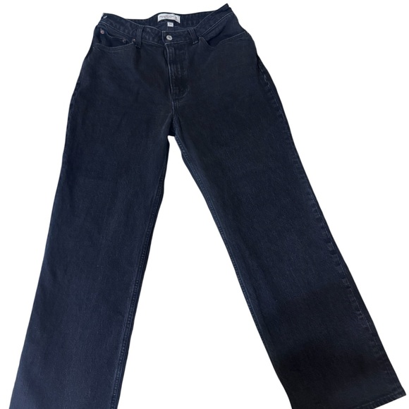 Abercrombie & Fitch Black Straight Leg Jean - Picture 2 of 6